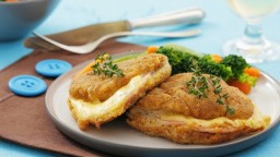 Recepta de cuina de Escalopa amb farcit de formatge